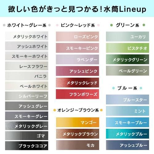 Iris Ohyama SB-O350M Metallic White 350ml Vacuum Insulated Water Bottle, Keeps Water Cold or Hot for 6 Hours, One-Touch Operation