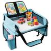 Car Seat Tray Foldable Car Seat Table Practical Airplane Activity Table for Children Boy Girl Portable Toddler Kid Travel Tray