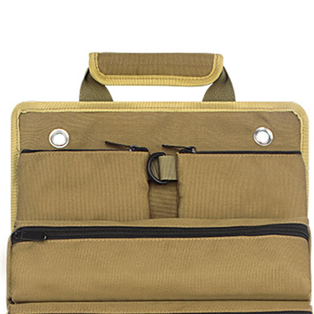 Roll Up Geantă de scule Organizator Hardware de uz casnic Husă pentru instrumente de electrician Economisire de spațiu