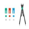 Proportional Divider Scale Artist Drawing Tool Multifunctional Compass Ruler Adjustable Caliper for Artists Architects