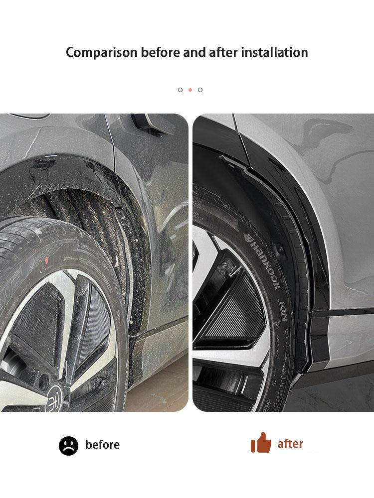 For BYD Sea Lion 07 EV Inner Lining Mudguard Non Perforated Rear Wheel Anti Silt and Mud Blocking Modified Product Accessories