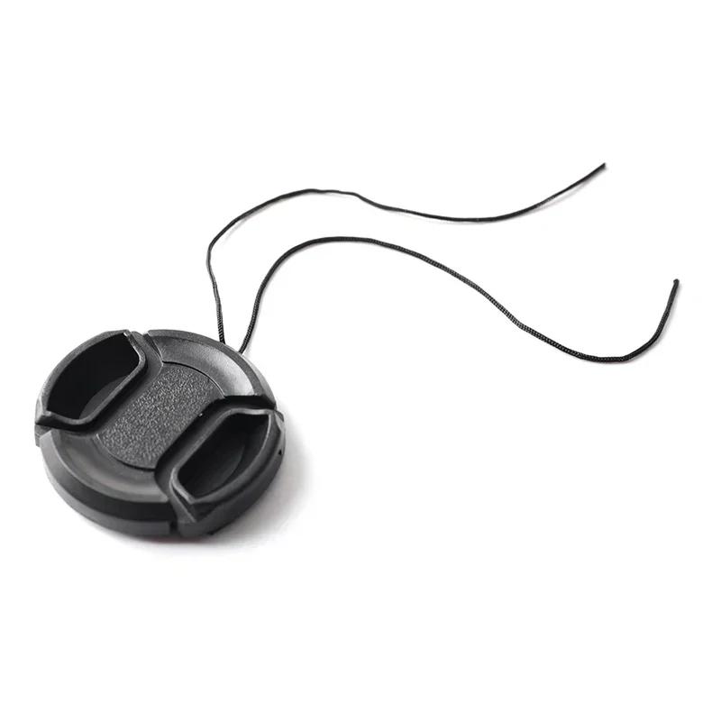Camera Lens Cap 40 5mm 49mm 52mm 55mm 58mm 62mm 67mm 72mm 77mm 82mm Snap on Front Lens Cap for Camera High Quality 1PC