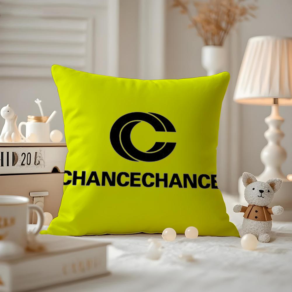 Design značky C-Chancechance Povlak na polštář Povlak na polštář proti roztočům Neviditelný zip Hedvábný krátký plyšový Povlak na polštář na pohovku