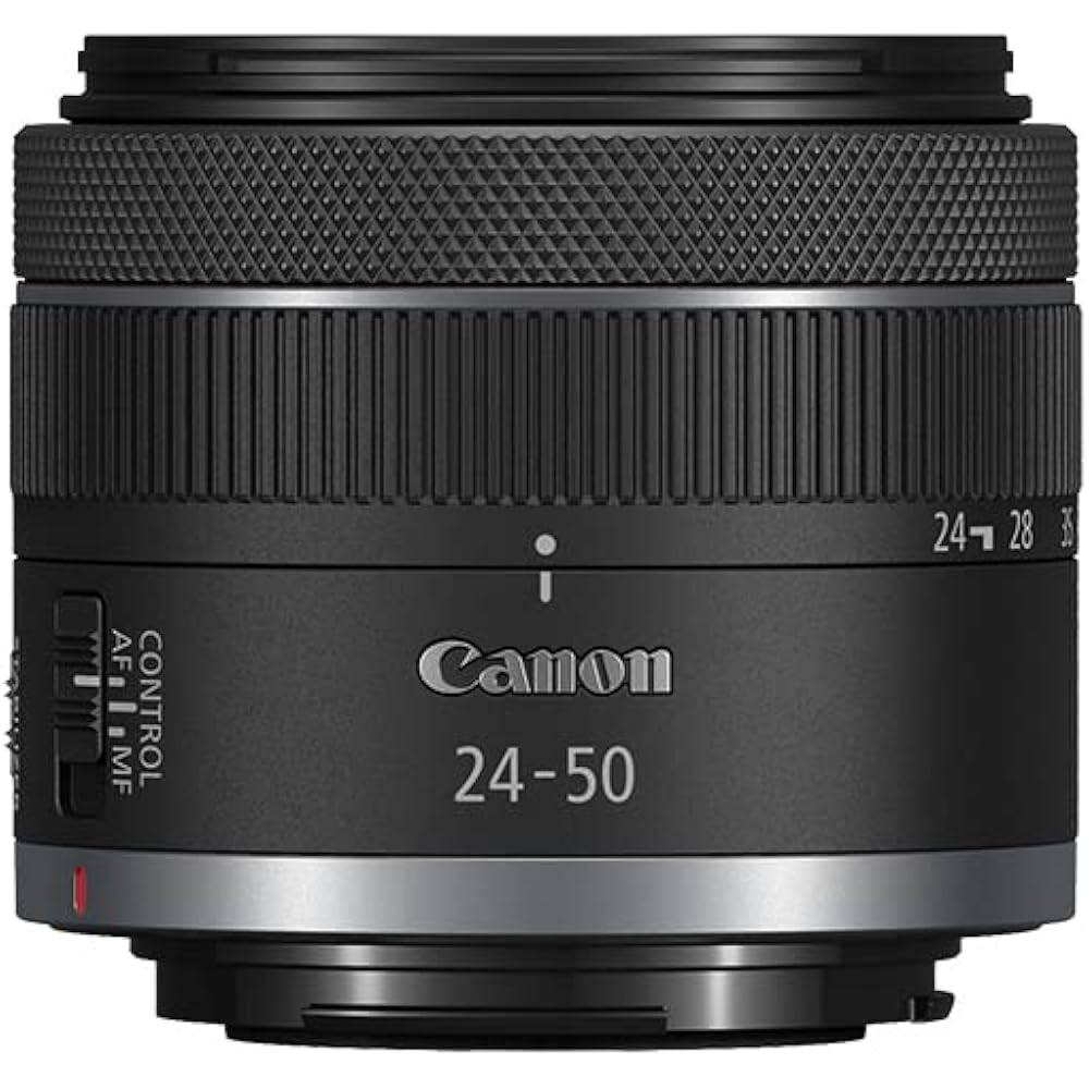 The Canon RF24-50mm F4.5-6.3 is an STM for Canon Full Frame Mirrorless RF Mount Cameras Wide Angl...