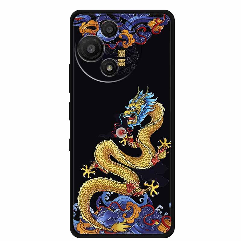 For TCL 60 SE Nxtpaper Case 3D Emboss Relief Flowers Black TPU Silicone Soft Back Cover Cases For TCL 60R Case 6.7" Fundas Bag