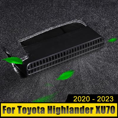 For Toyota Highlander XU70 Kluger 2020 2024 2024 2024 Hybrid Car Air Conditioning Outlet Mask Under Seat Vent Protection Cover