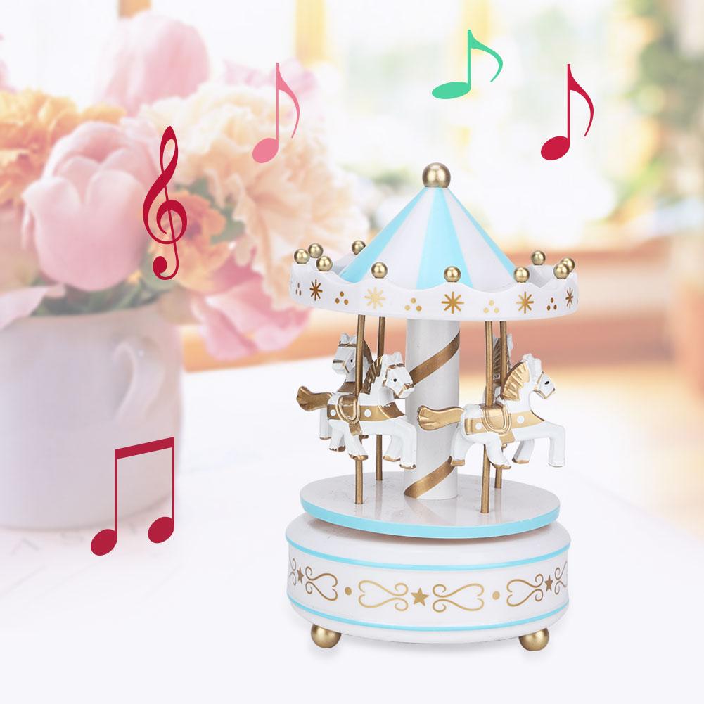 MerryGoRound Music Box Carousel Gift Christmas Wedding Birthday Gift Decor