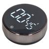 Kitchen Timer Rotating Silent Magnetic Suction Kids Study Timer LED Countdown Timer Black