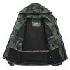 Kapuzen-Wander-Radjacke Herren Herbst Outdoor Bomberjacken Windbreaker Lässige Cargojacken Herren Mäntel