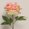 Realistic Long Stem Crown Peony Artificial Silk Flower for Living Room Decor and Bouquets