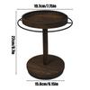 Sunglass Organizer 360 Degree Rotating Sunglasses Stand With Tray And Base Wooden Eyeglass Display Rack For Key Jewelry Necklace