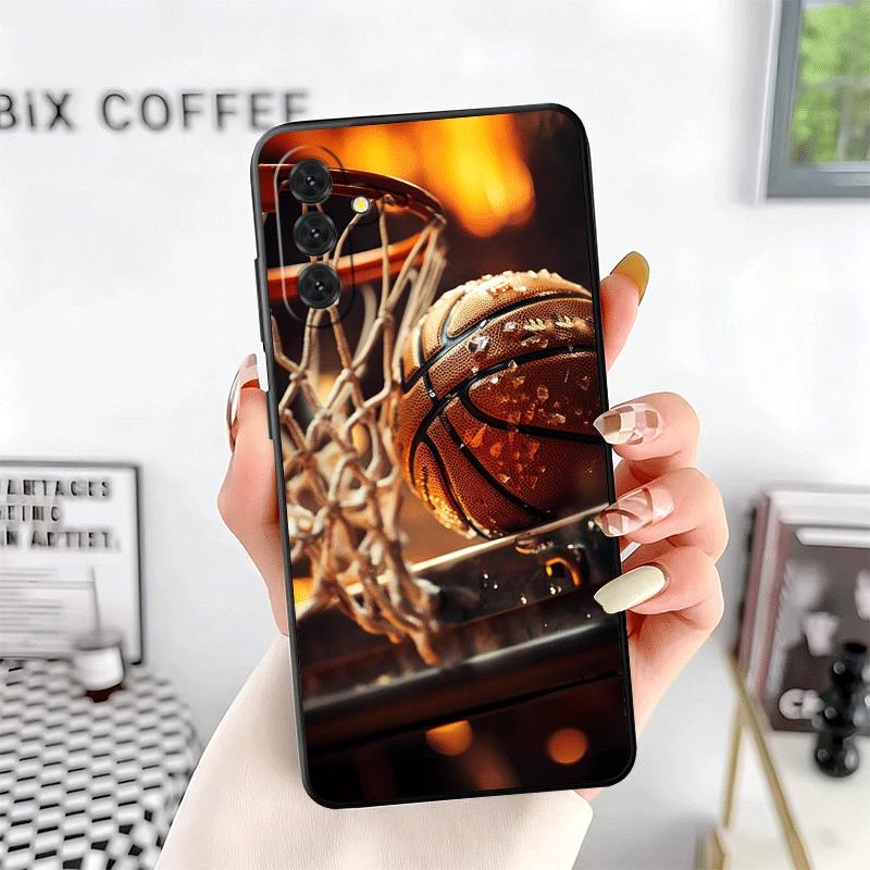 Basketball Basket Sports Soft Phone Case for Samsung A17 A37 A57 A16 A26 A36 A56 A15 A25 A35 A55 A14 A24 A34 A54 A13 A23 A33 A53
