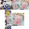 Adorable Plush Animal Keychain Cute Cartoon Plush Doll Keyring Perfect For Gifts
