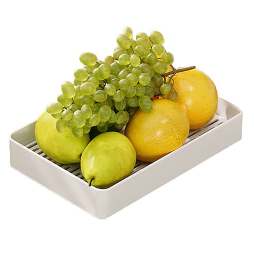 

TAOHUA Dish Drainer, Stylish Drainer, Cutlery Drainer, Dish Drainer Rack, Dish Storage, Dish Drainer, Dish Drying Mat, Rectangular, Cup Stand, Fruit P