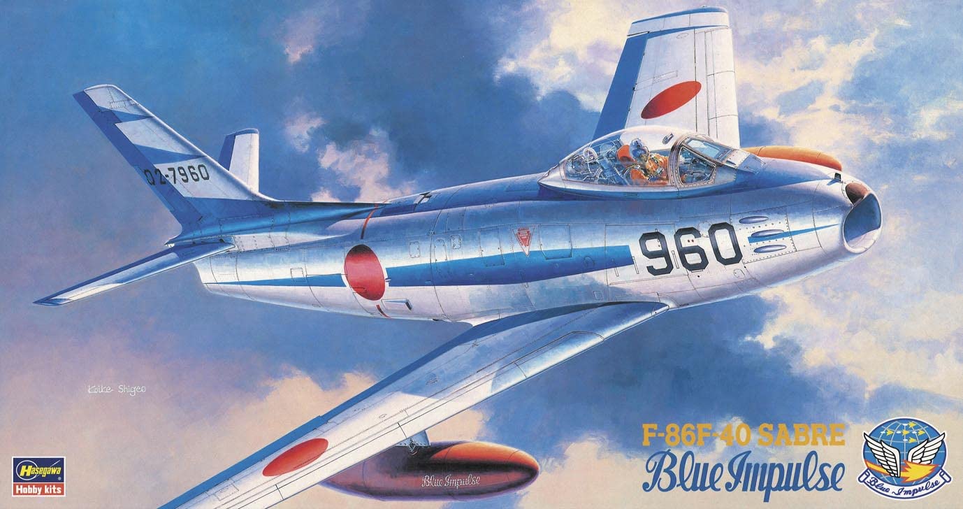 Hasegawa Sabre Blue Impulse 1/48 F-86F-40 #PT15
