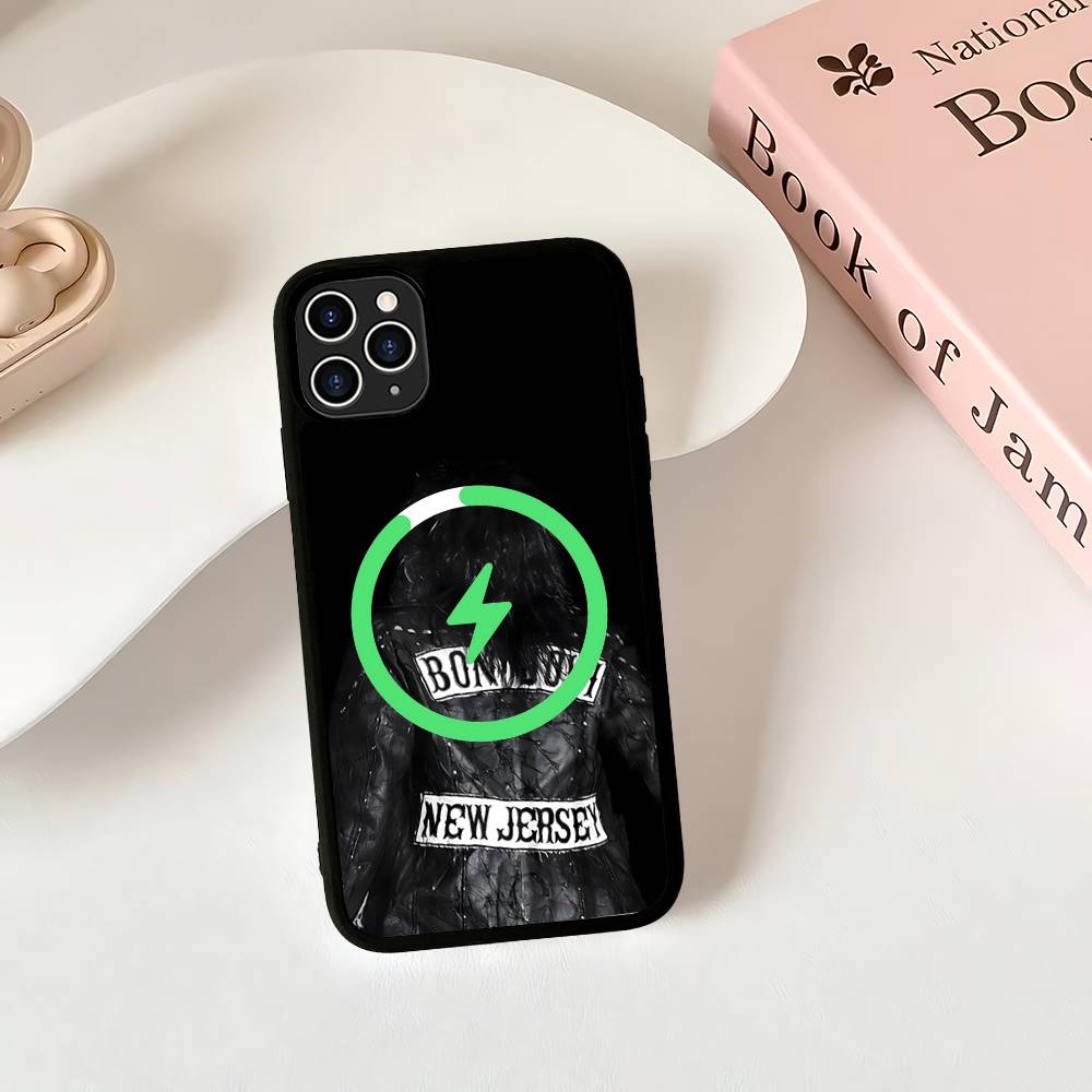 B-BonS J-Jovi For Magsafe Magnetic Phone Case For IPhone 17 16 15 14 13 12 11 Plus Pro Max PC+TPU Cover