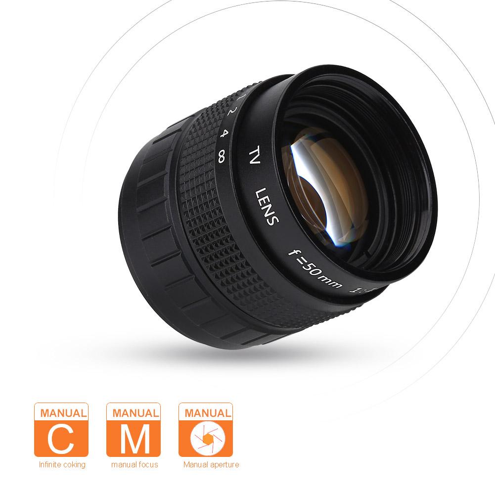 50mm f 1.4 Closed Circuit TV Television Lens Photography Camera Accessory