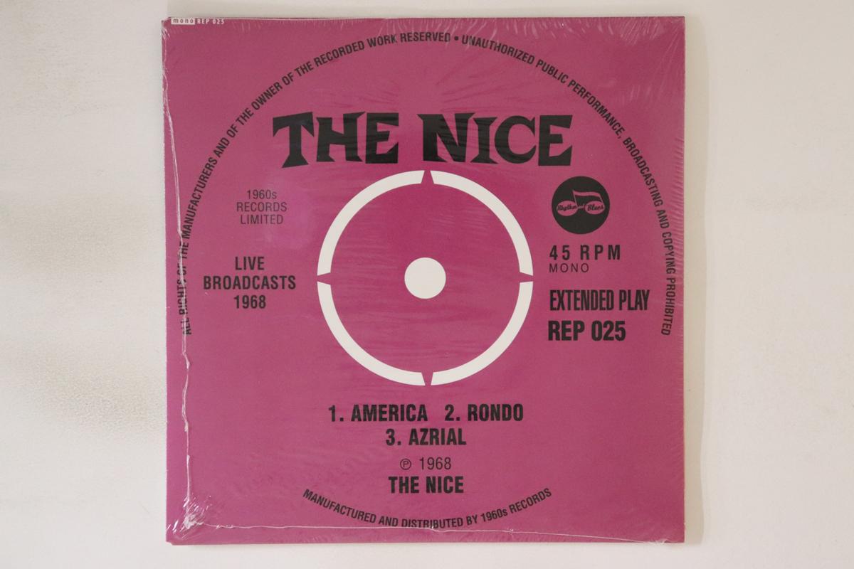 

7inch Record NICE - Live Broadcasts 1968 REP025 1960S 2019 UK Rock Used
