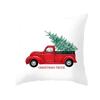 Christmas Decoration Cushion Watercolour Tree Snowman Red Pink Throw Pillow Home Decor Decor Pillowcase