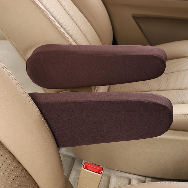 Car Seat Armrest Cover Universal Interior Auto Armrests Dust-proof Hand Armrest Protector Soft Comfortable Elastic Cloth Covers