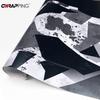 Motorcycle Body Self-adhesive Decor Stickers Black Camouflage Vinyl Protection Wrap for Car Motorcycle Decoration Accessories