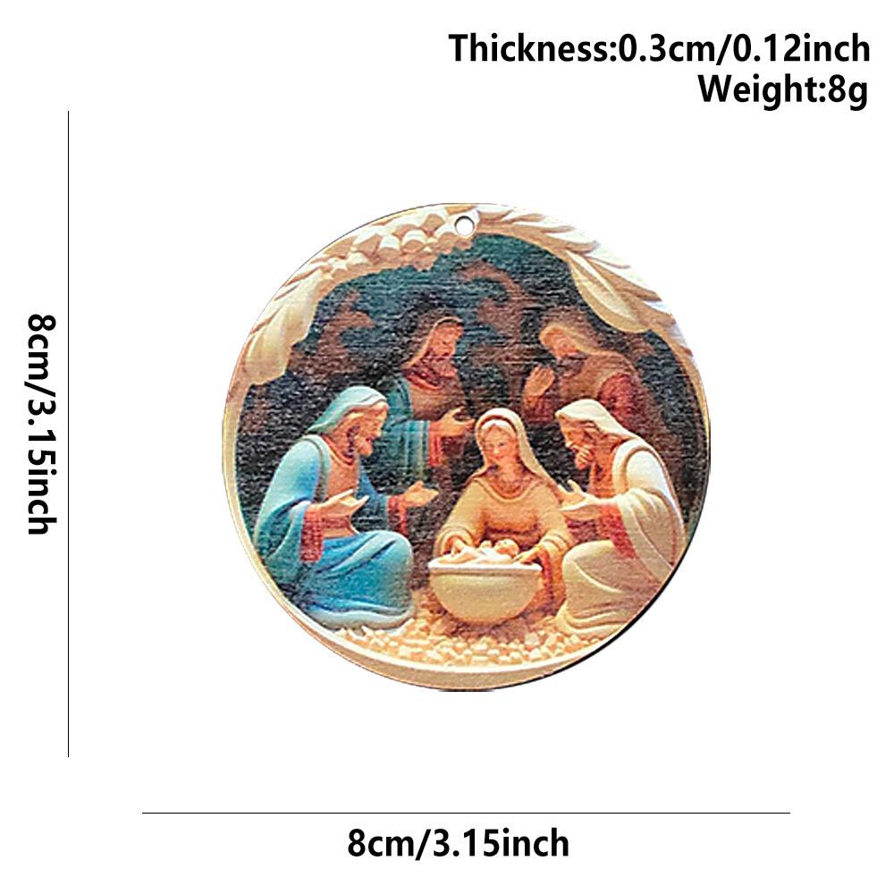 In-Stock Baptism & Easter Wall Decor Pendant for Baby Birth or Church Celebrations