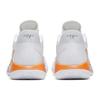 Anta Crazy 4 Rocket Exhaust Flame Slip Resistant Abrasion Resistant Low top Basketball Shoes Men's White Orange Sneakers 112321113-1