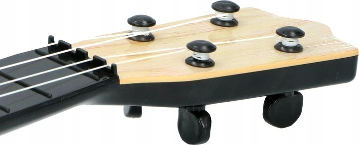 Gitara Ukulele Dla Dzieci 4 Struny Duża Eddy Toys 57Cm