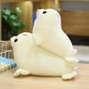 Cute Sea World Animal White Sea Lion Seals Plush Doll Cute Cartoon Polar White Bear Panda Stuffed Toy Gift for Children