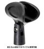 KC Boom Microphone Stand, Straight Type, MBCSBK, Black (Soft Case and Microphone Holder Included)