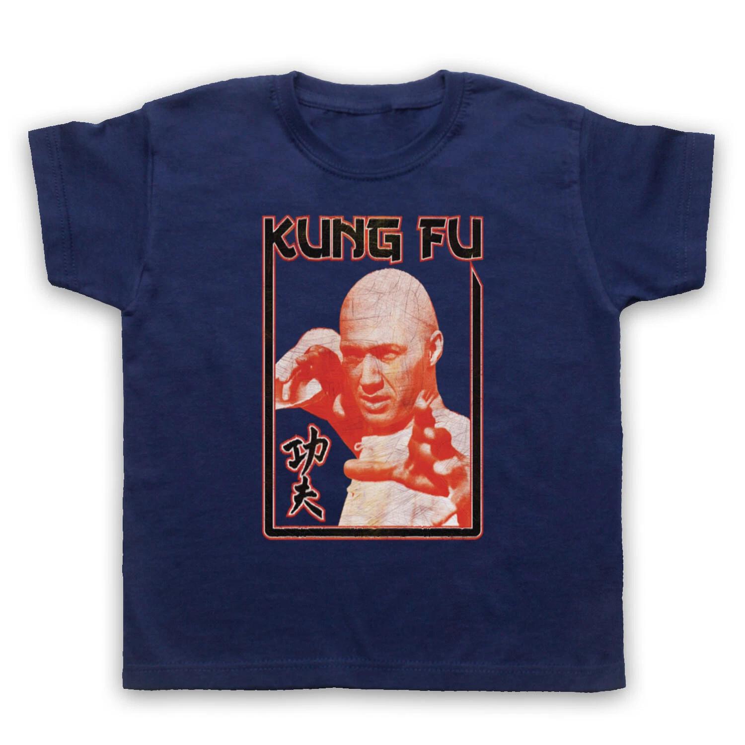 KUNG FU UNOFFICIAL KWAI CHANG CAINE DAVID CARRADINE KIDS CHILDS T-shirt 160