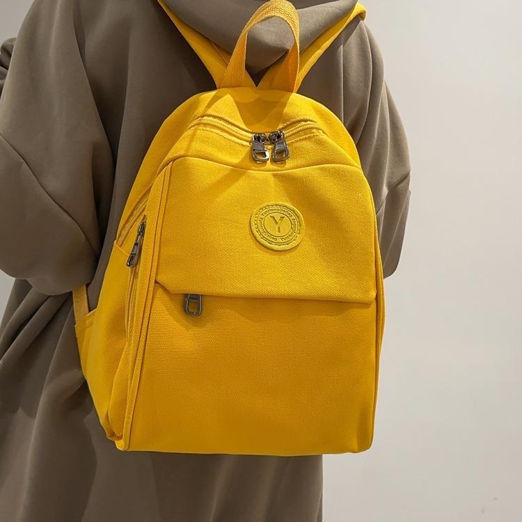 Schoolbag Japanese style INS simple and versatile backpack, new school bag lightweight and stylish mini niche backpack for girls