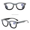 Women's New Retro Presbyopia Glasses Fashion Trend Anti-blue Light Men Women HD Reading Glasses Indoor and Outdoor Suitable