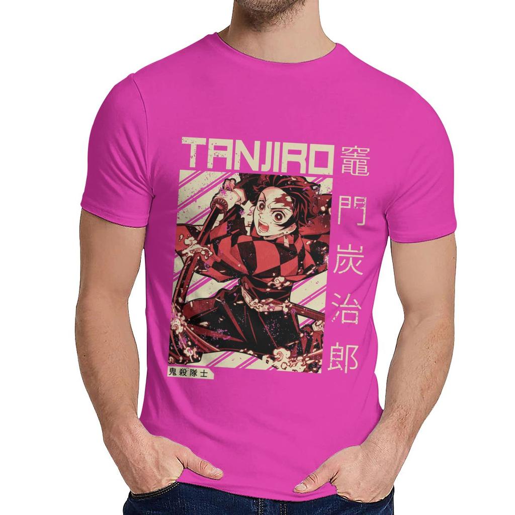 Popular Demon Slayer Kimetsu No Yaiba Anime Shirt Homme Tee Shirt For Man Soft Great T