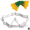 11Pcs/set Christmas Series Cookie Cake Fondant Mold DIY Pastry Sugarcraft Bakeware