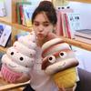 Cute Cartoon Plush Hamburger Ice Cream French Fries Toy Stuffed Food Popcorn Cake Pizza Pillow Cushion Kids Toys Birthday Gift