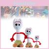 Adoráveis Pelúcias Woody e Forky de Toy Story 4 com Tecido de Pelúcia Curta Ultramacio