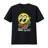 MoonEyes Jděte s Moon Rat Fink Bavlněné tričko Retro design očního bulvy pro pánskou módu vintage Prané Ležérní streetwear Strečové