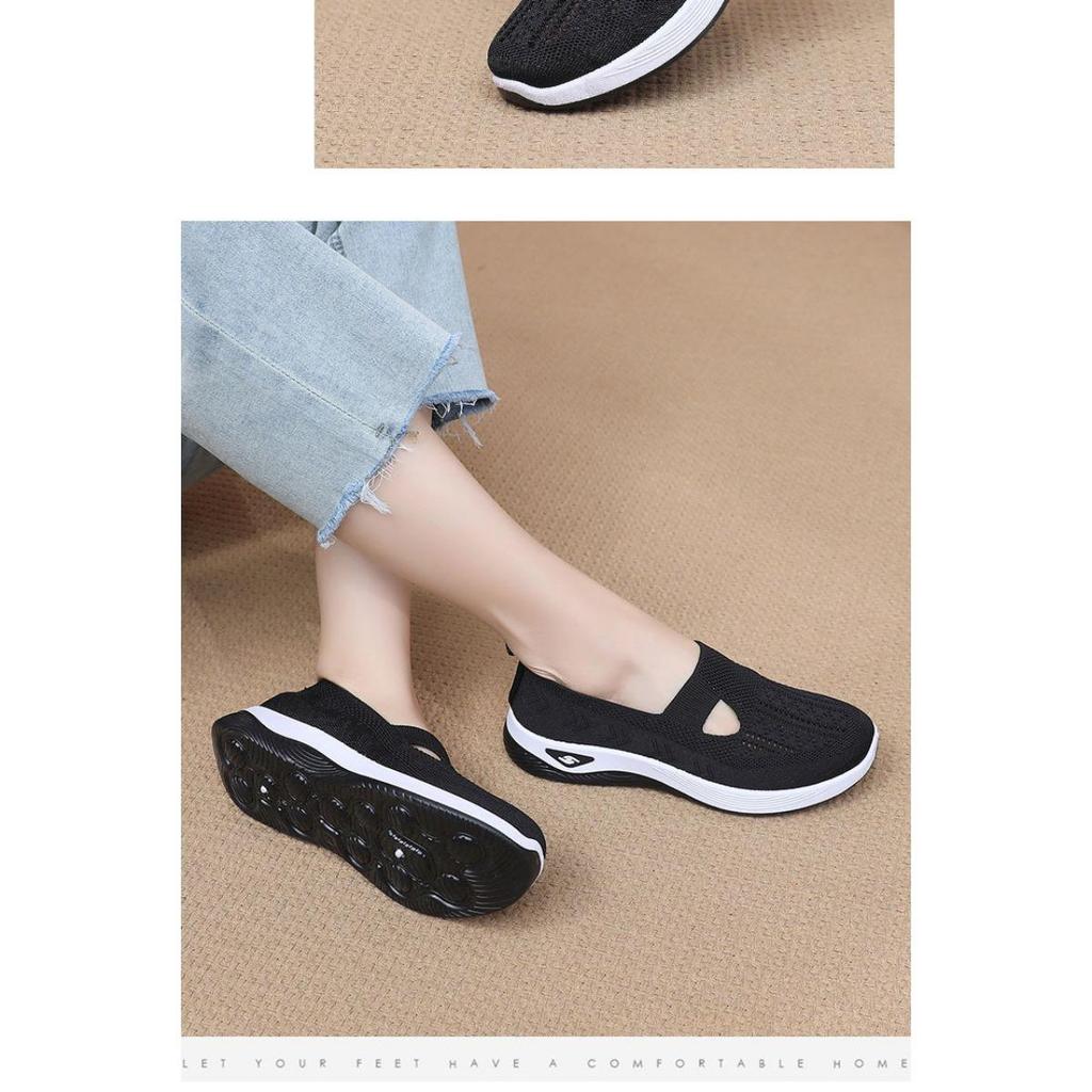 Ladies' Summer Breathable Casual Sports Shoes, Lightweight and Comfortable, Sports Shoes for One Foot, Perfect Choice for Outdoor Wear All Season
