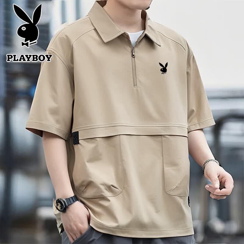 Playboy Men s Summer Casual Short Sleeve T-Shirt 3XL