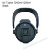Sealing Bottle Cover for 600/750/900/1050/1200ml Splash Spill Proof Plain Metal Lids for Tyeso Tumber Cup Multicolor Therms Cup