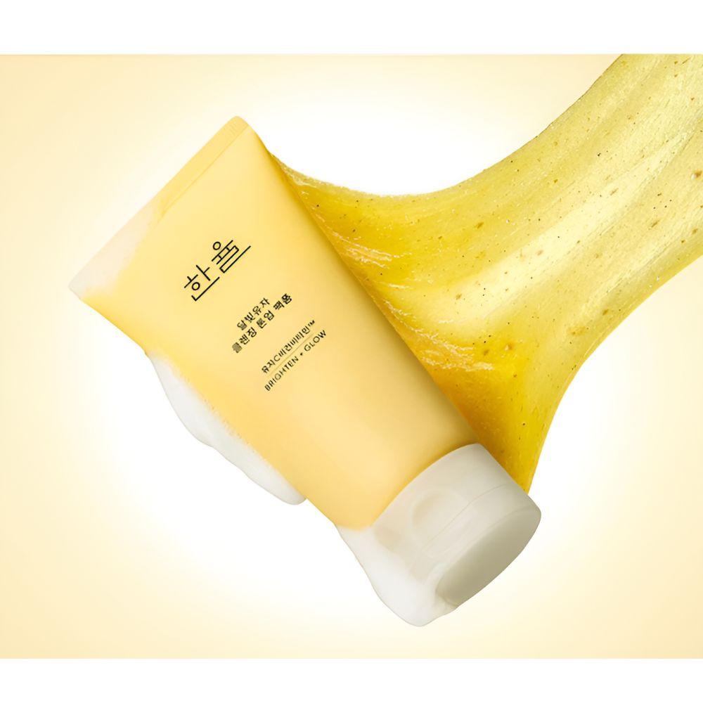 HANYUL Yuja Brightening Cleansing Tone-Up Pack Foam 120ml Radiance Deep Cleanser