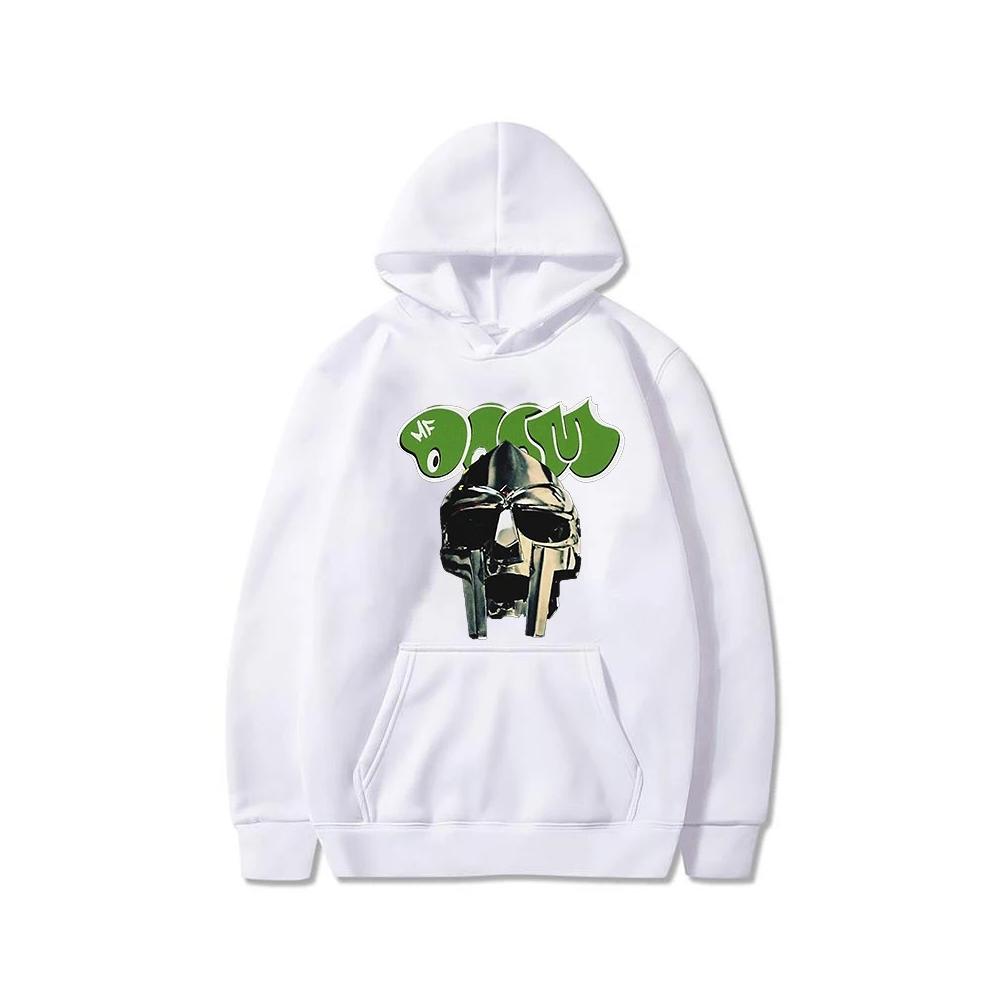 Cartoon Mf Doom Hettegenser Herre Dame Genser Langermede Gensere Hettegensere Vinter Harajuku Streetwear Klær Topper