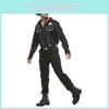 Western Cowboy Shirt Cosplay Attire For Parties And Stage Shows In Polyester For Adults
