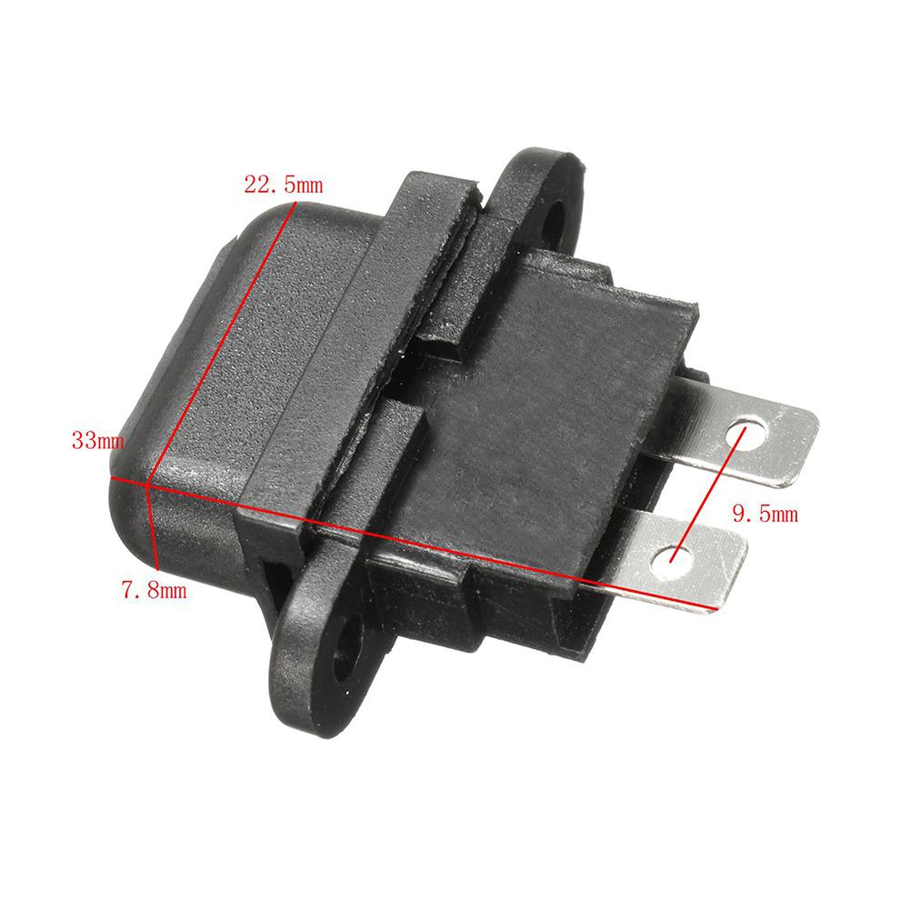 5 Stück Auto Boot LKW 30A Amp Auto Flachsicherung Standard Sicherungshalter Boxen mit Abdeckung