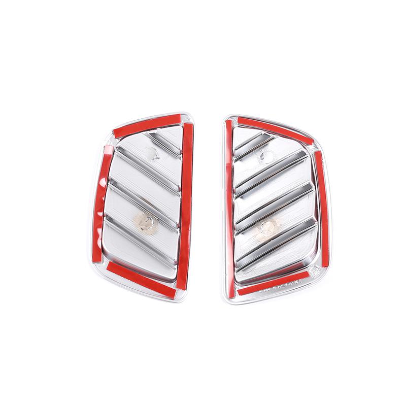 Bord de bord ABS cromat pentru cadru de ieșire de aer condiționat Decorație capac pentru Land Rover Range Rover Evoque L551 