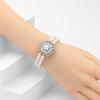 Set di Gioielli Accessori per Abito da Sposa Festa di Promessa Festa di Vacanza Collana Orecchini Bracciale Perle Finte di Alta Gamma