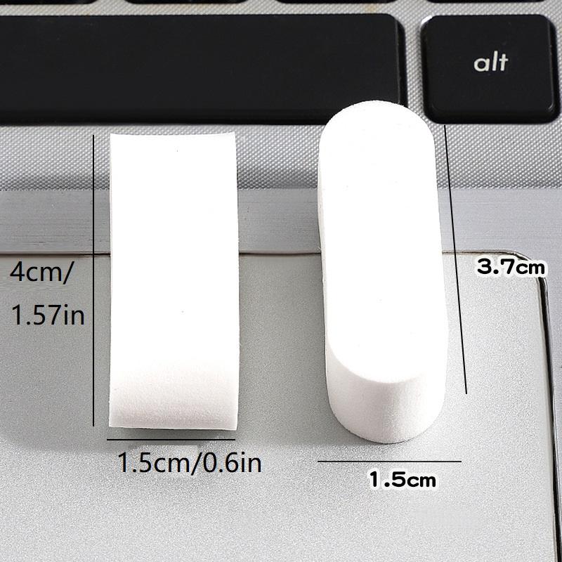 10 Pcs Soft Makeup Sponge Wet And Dry Use White Puff Foundation Concealer Smearing Powder Puff Cosmetics Tool