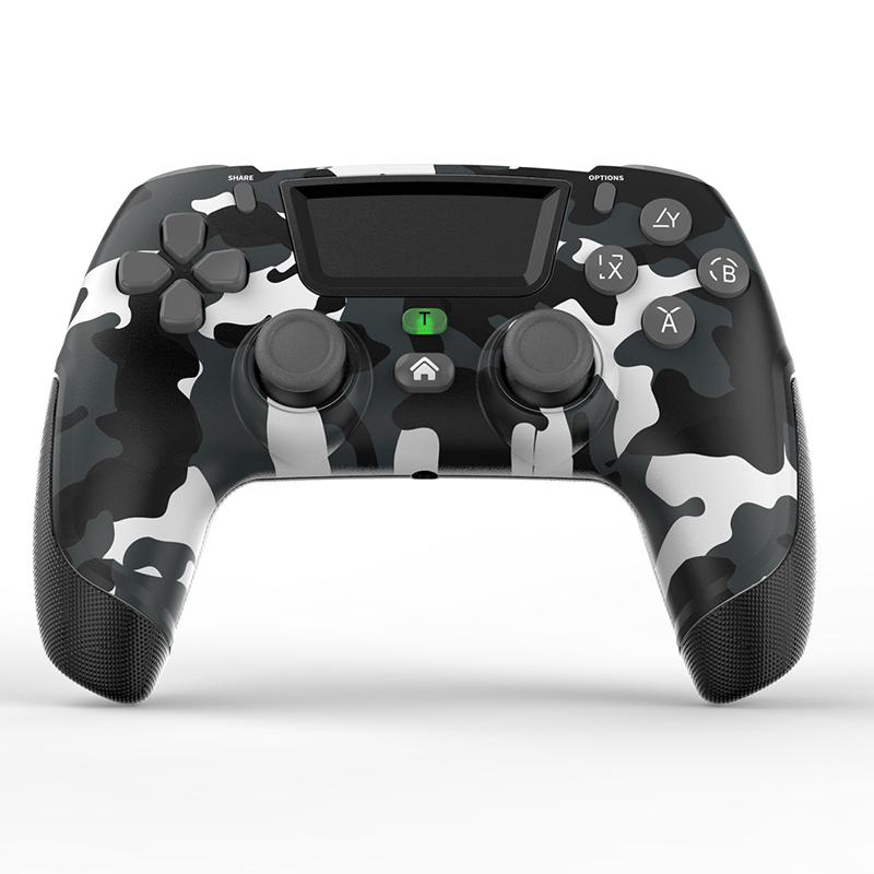VAORLO Bluetooth Wireless Game Controller for PS4 Slim/Pro Dual Vibration Gamepad PC Joystick with Six-Axis Gyroscope for Switch/PC/Android