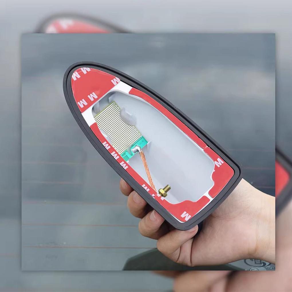 Car Aerial Antenna Cover Durable And Stylish Strong Signal Reception Car Antennas Shark Fin ABS